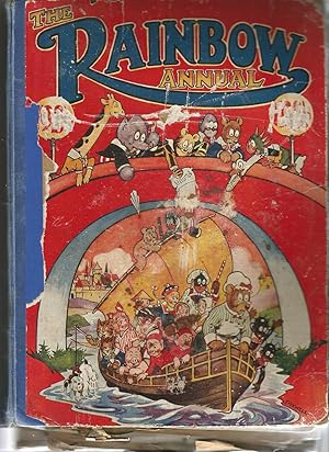 Rainbow Annual 1924, Filled with Newspaper Cuttings of the Royal Family, Queen, Princess Margaret...