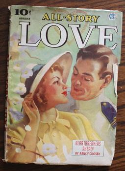 Seller image for ALL STORY LOVE (Pulp Magazine). August 1943; -- Volume 98 #2 Heartbreakers Ahead by Naney Crosby; for sale by Comic World