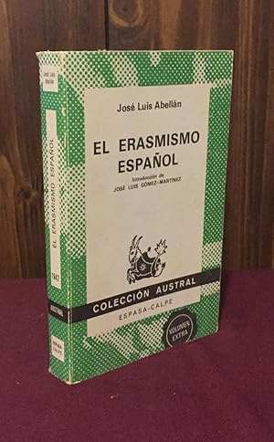 Imagen del vendedor de El erasmismo espanol a la venta por Palimpsest Scholarly Books & Services