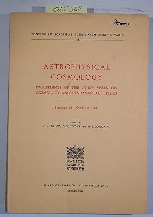 Astrophysical Cosmology. Proceedings of the study week on cosmology and fundamental physics - sep...