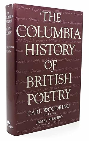 Seller image for THE COLUMBIA HISTORY OF BRITISH POETRY for sale by Rare Book Cellar