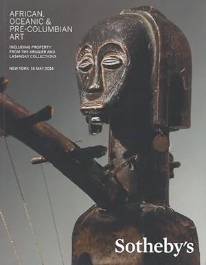 (Auction Catalogue) Sotheby's, May 16, 2014. AFRICAN, OCEANIC, & PRE-COLUMBIAN ART.; INCLUDING PR...