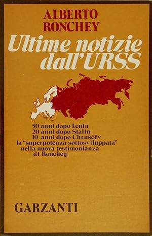 Seller image for Ultime notizie dall'URSS for sale by FABRISLIBRIS
