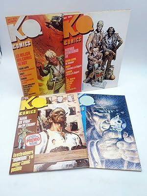 K.O. KO COMICS 1 2 3 4. COMPLETA (Sommer, Segura, Toth, Eisner?) Metropol, 1984. OFRT