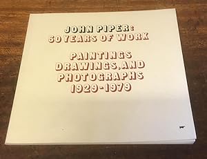 Bild des Verkufers fr John Piper: 50 Years of Work- Paintings, Drawings and Photographs 1929-1979 zum Verkauf von Scarthin Books ABA, ILAB.