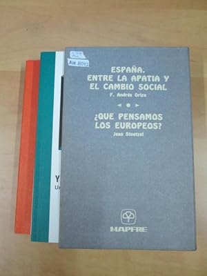 Seller image for ESPAA ENTRE LA APATA Y EL CAMBIO SOCIAL. QU PENSAMOS LOS EUROPEOS? for sale by LIBRERIA AZACAN
