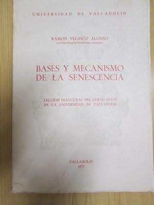 Imagen del vendedor de BASES Y MECANISMOS DE LA SENESCENCIA a la venta por LIBRERIA AZACAN