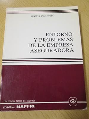 Immagine del venditore per ENTORNO Y PROBLEMAS DE LA EMPRESA ASEGURADORA venduto da LIBRERIA AZACAN