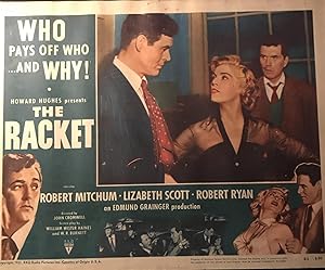 Seller image for The Racket. (Lobby Card Framed Behind Glass) for sale by Rob Warren Books