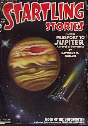 Image du vendeur pour STARTLING Stories: January, Jan. 1951 (Captain Future) mis en vente par Books from the Crypt