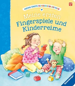 Bild des Verkufers fr Meine ersten Fingerspiele und Kinderreime (Meine erste Kinderbibliothek) zum Verkauf von AHA-BUCH GmbH