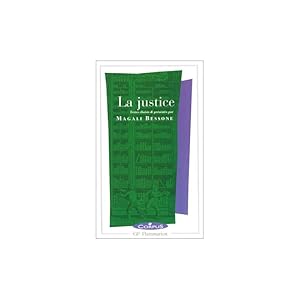 Immagine del venditore per La justice venduto da SARL Pages et brocante