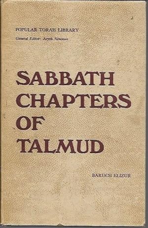 Bild des Verkufers fr Sabbath Chapters of Talmud in Lesson Form zum Verkauf von Bookfeathers, LLC