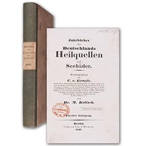 Jahrbücher für Deutschlands Heilquellen und Seebäder. Jg. 2 (von 5).