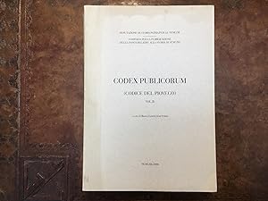 Codex Publicorum (Codice del Piovego). Vol. II