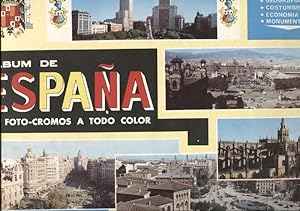 Album de Cromos: Album de España en foto-cromos a todo color (album vacio)