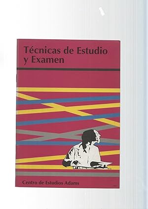 Imagen del vendedor de Tecnicas de estudio y examen a la venta por El Boletin