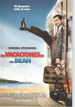 Immagine del venditore per Poster pelicula: Las Vacaciones de mr Bean. Dirigida por Steve Benelack. Rowan Atkinson, Emma de Caunes, Willem Dafoe venduto da El Boletin