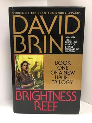 Brightness Reef by David Brin (First Edition) Signed