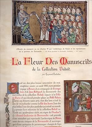 La Fleur Des Manuscrits de la Collection Dutuit.