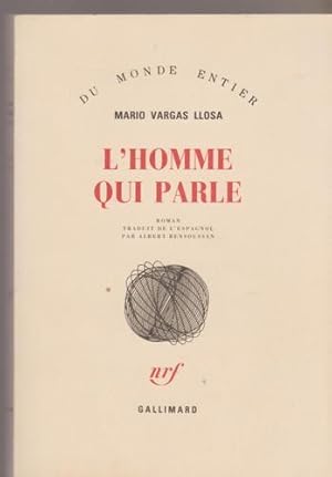 Image du vendeur pour L'homme qui parle mis en vente par Livres Norrois