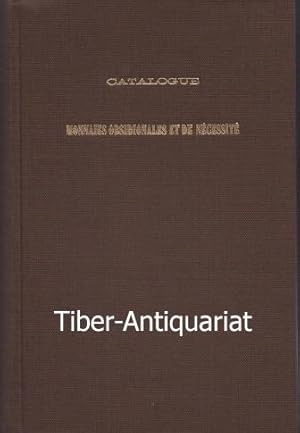 Catalogue descriptif des monnaies obsidionales et de necessite. Avec atlas 1870.
