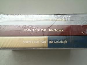 Seller image for Zukunft seit 1560. Von der Kunstkammer zu den Staatlichen Kunstsammlungen Dresden. Die Ausstellung. Die Chronik. Die Anthologie. Bearbeitet von Volkmar Billig. 3 Bnde. Staatliche Kunstsammlungen Dresden. 18. April bis 7. November 2010 for sale by Antiquariat Maiwald