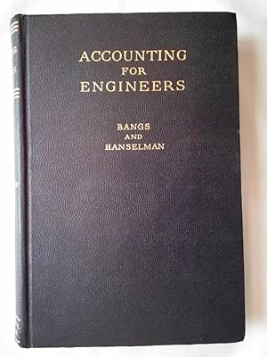 Seller image for Accounting for Engineers for sale by P Peterson Bookseller