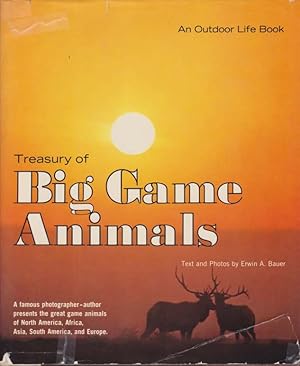 Bild des Verkufers fr TREASURY OF BIG GAME ANIMALS zum Verkauf von Complete Traveller Antiquarian Bookstore