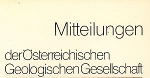 75 Jahre Österreichische Geologische Gesellschaft. Mitteilungen der österreichischen Geologischen...