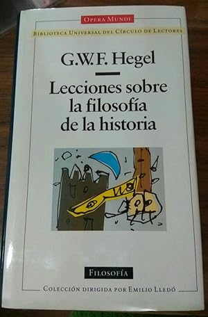 Imagen del vendedor de Lecciones sobre la filosofa de la historia a la venta por La Leona LibreRa