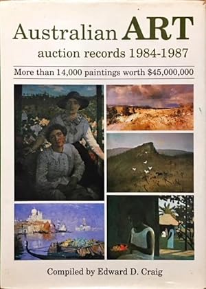 Australian Art Auction Records 1984-1987