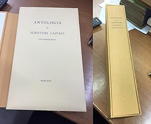 Antologia di scrittori laziali contemporanei. Tallone editore