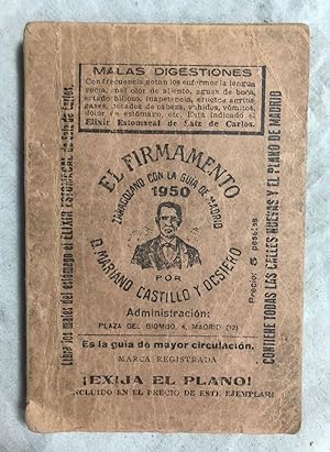 Imagen del vendedor de EL FIRMAMENTO. Edicin de cartera. Calendario zaragozano para el ao de 1950 a la venta por Librera Sagasta