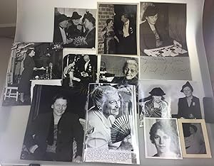 11 Original Photographs of Pearl S. Buck at the Nobel Prize Ceremony, Stockholm, Sweden, 1938