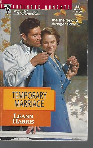Imagen del vendedor de Temporary Marriage a la venta por Vada's Book Store