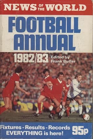 Imagen del vendedor de NEWS OF THE WORLD FOOTBALL ANNUAL 1982-83 a la venta por Sportspages