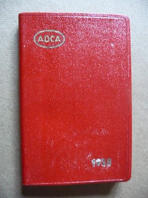 - ADCA Jahrbuch 1938. Allgemeine Deutsche Credit-Anstalt. Bank für Jedermann im mitteldeutschen W...