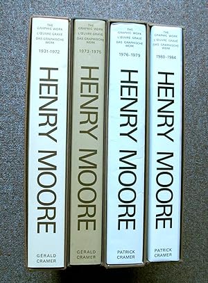 Henry Moore Catalogue Of Graphic Work 1931 - 1984 ( 4 Volomes )