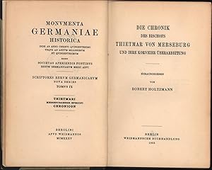 Die Chronik des Bischofs Thietmar von Merseburg und ihre Korveier Überarbeitung,Monvmenta Germani...