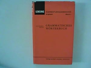 Seller image for Lensing Korrekturhandbcher Englisch Band 1 - Grammatisches Wrterbuch for sale by ANTIQUARIAT FRDEBUCH Inh.Michael Simon