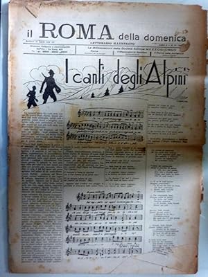 IL ROMA della Domenica LETTERARIO ILLUSTRATO Anno X n.° 16 Napoli 17 Aprile 1932 I CANTI DEGLI AL...