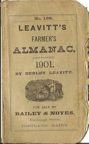Image du vendeur pour Leavitt's Farmer's Almanac (Improved) 1901, No. 105 mis en vente par Reflection Publications
