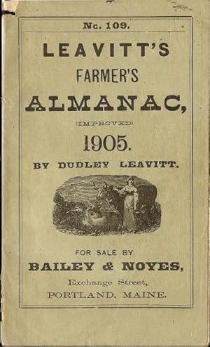 Image du vendeur pour Leavitt's Farmer's Almanac (Improved) 1905, No. 109 mis en vente par Reflection Publications