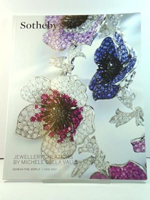 Sotheby's Sale GE1712: Jewellery Creations By Michele Della Valle, 1 June 2017