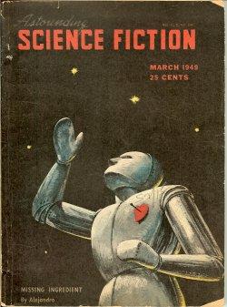 Imagen del vendedor de ASTOUNDING Science Fiction: March, Mar. 1949 ("Seetee Shock") a la venta por Books from the Crypt