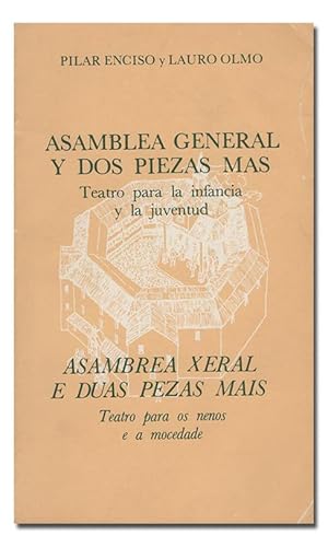 Imagen del vendedor de Asamblea general y dos piezas ms. Teatro para la infancia y la juventud / Asamble xeral e duas piezas mais. Teatro para os nenos e a mocedade. Trad. al gallego por Daniel Cortezn. [Ed. bilinge]. Obra basada en la fbula de La Fontaine Los animales apestados. a la venta por Librera Berceo (Libros Antiguos)