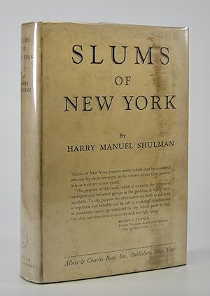 Imagen del vendedor de Slums of New York a la venta por Locus Solus Rare Books (ABAA, ILAB)