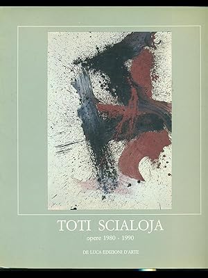 Bild des Verkufers fr Toti Scialoja opere 1980-1990 zum Verkauf von Librodifaccia