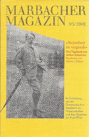"Sicherheit ist nirgends" Das Tagebuch von Arthur Schnitzler ; [für die Ausstellung im Palais Pal...